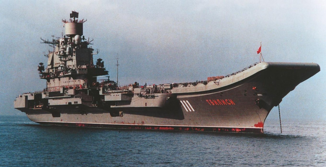 How russia Faked Creating a New Carrier-Based Fighter for International Attention, Aircraft carrier
