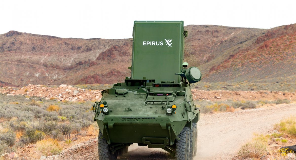 Epirus Leonidas, the American combat microwave system on Stryker chassis / Defense Express / After 10 Years of Development, russian Microwave Weapon Goes Straight to Museum Instead of War Front