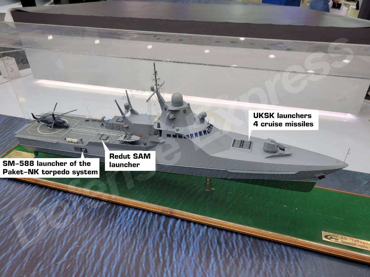 How a Project 22160 ship would look like with Kalibr missiles if this initial concept was brought to reality