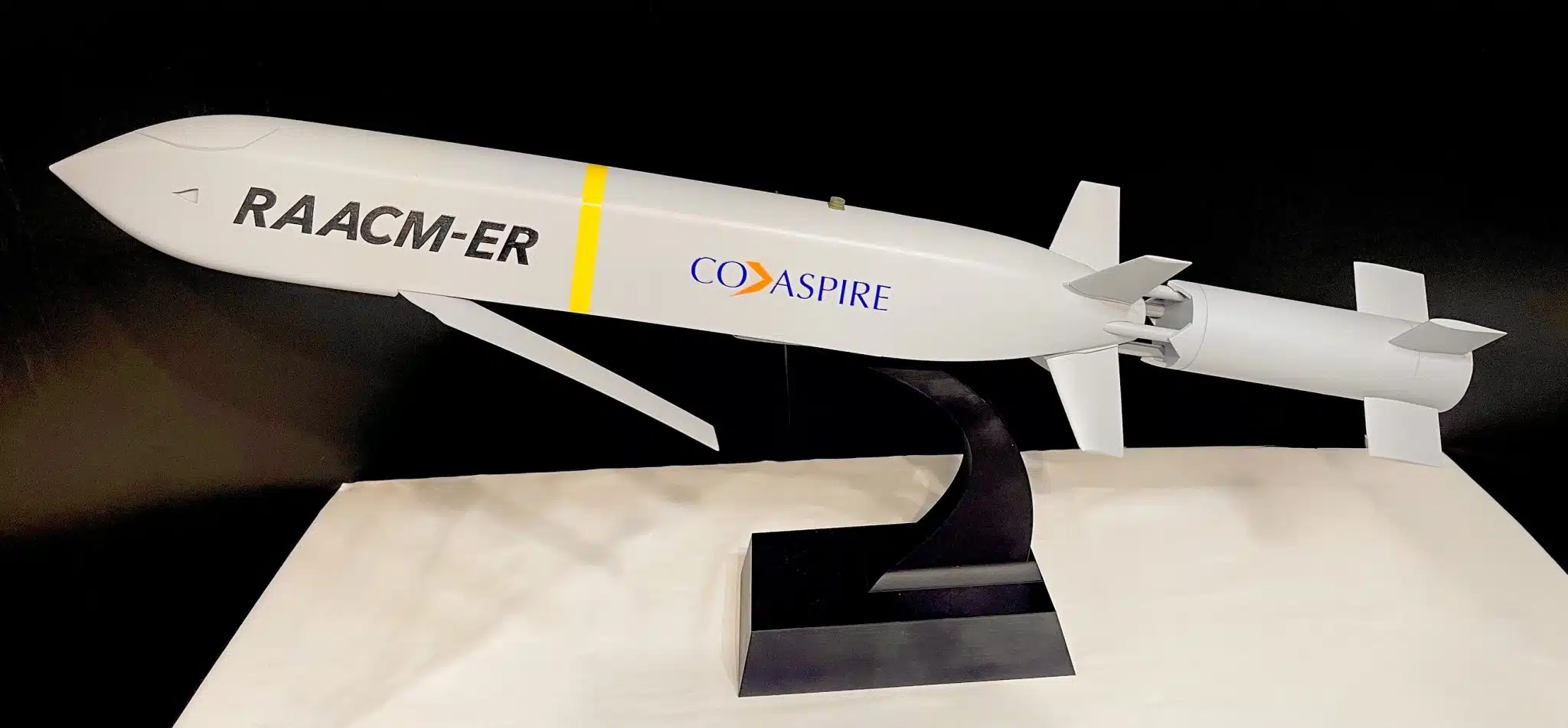 RAACM-ER in variant for CHAOS project with booster / Photo credit: Naval News