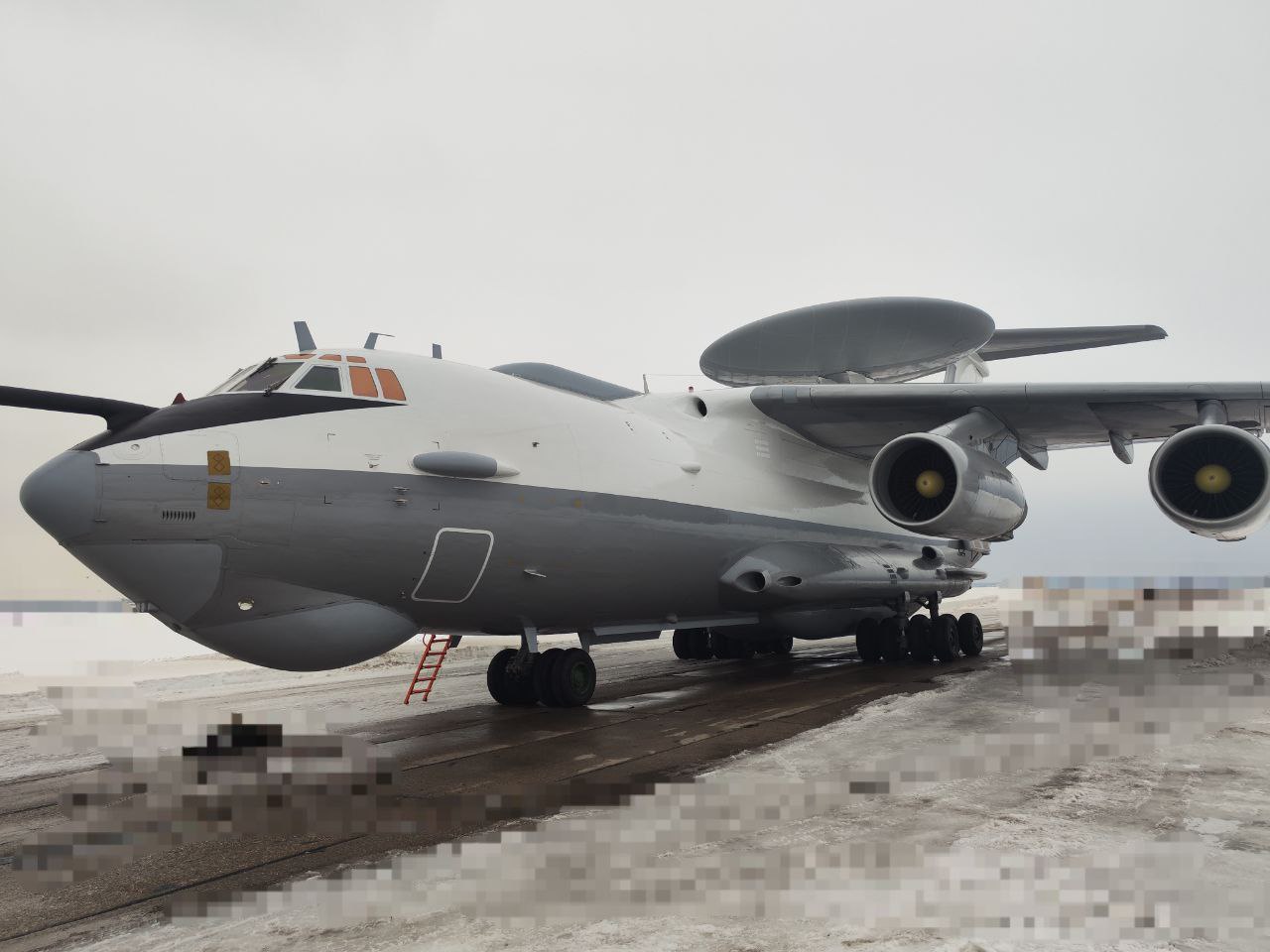 They allegedly new A-50U airborne early warning and control system handed over to the russian Aerospace Forces