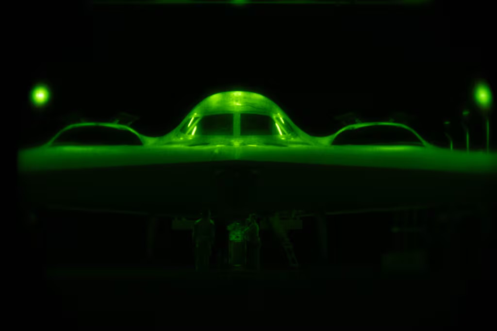 B-2 Spirit bomber during preparation for Operation Midnight Hammer striking Iran’s nuclear program