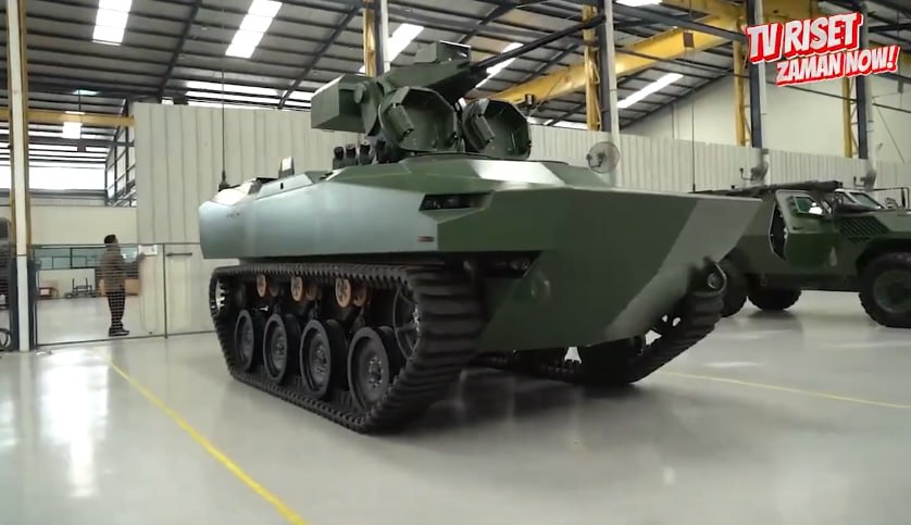 Indonesian PT P8 light tank