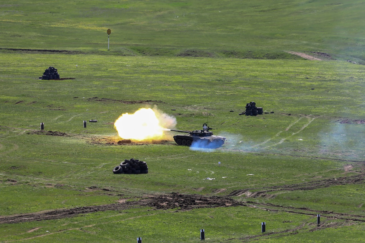 The T-72B MBT of the Defense Forces of Georgia Defense Express