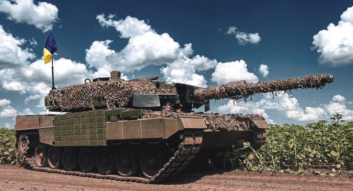 Ukrainian Leopard 2A4 tank Defense Express Fourteen Refurbished Leopard 2A4 Tanks from the Netherlands and Denmark to be Delivered by the End of Summer