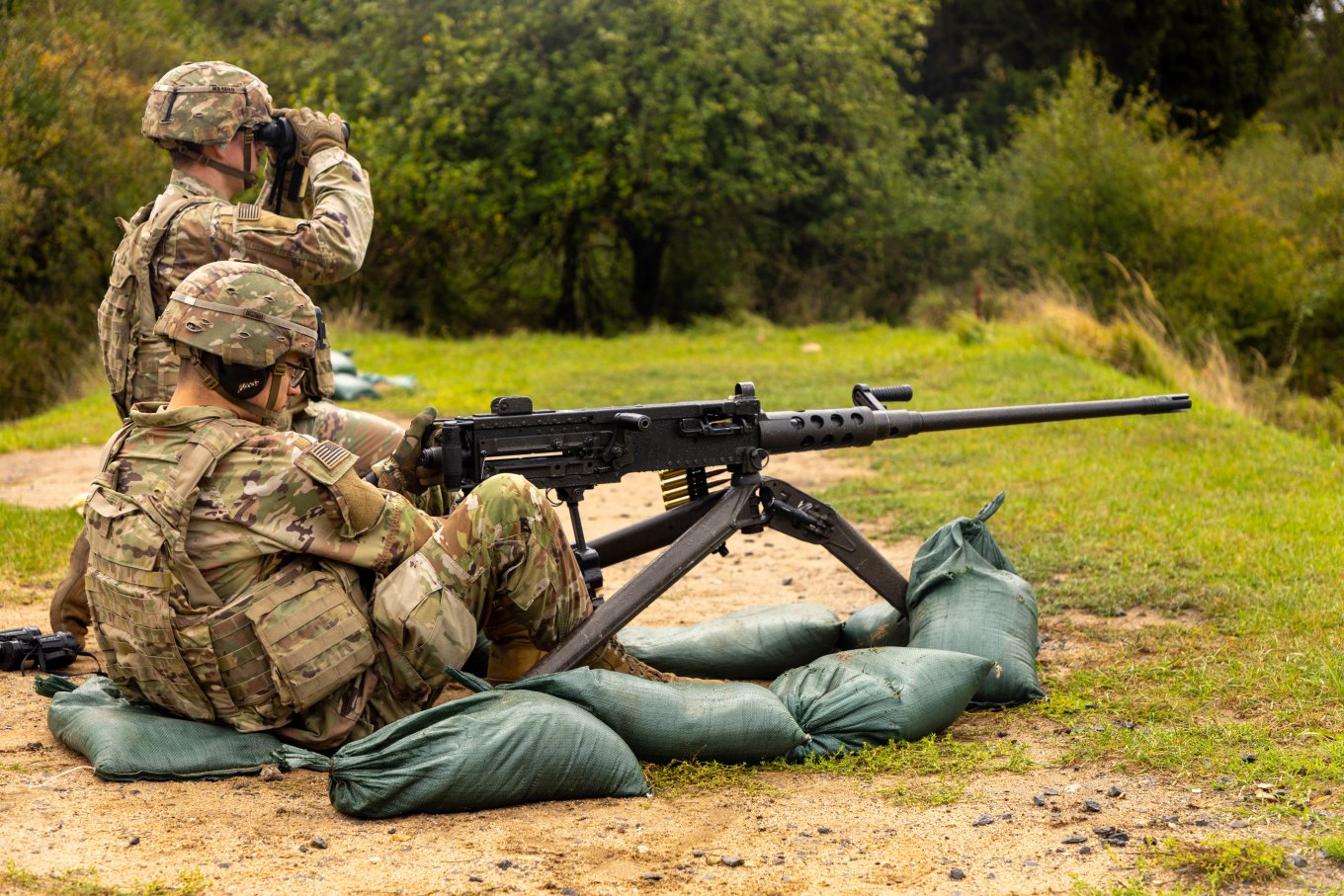 M2 Browning machine gun