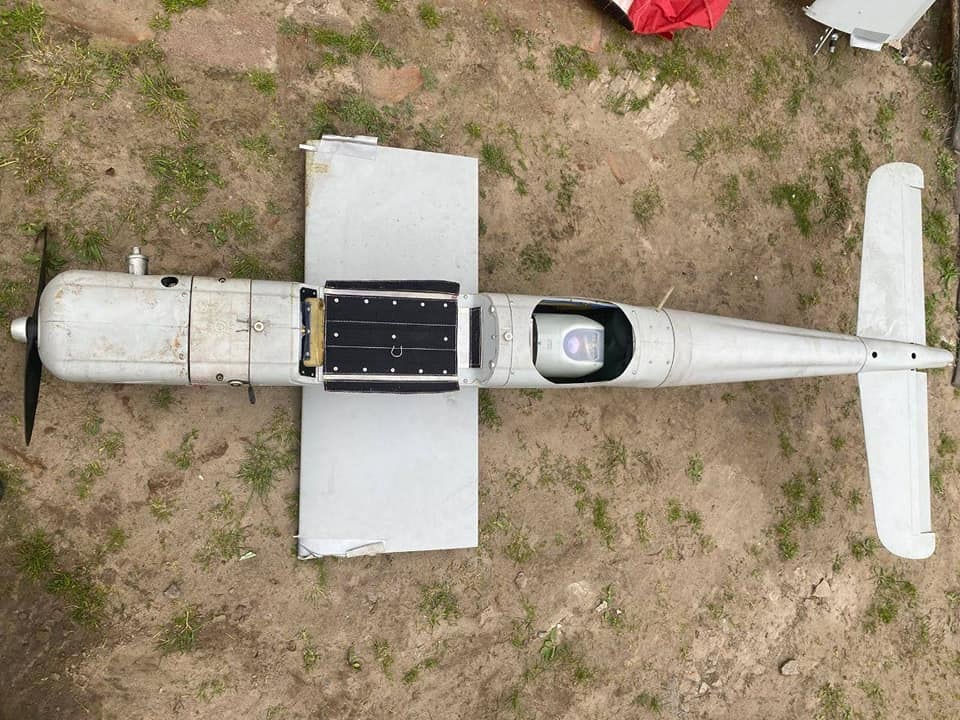 Russian drone Orlan-10, that was shoot down in Ukraine