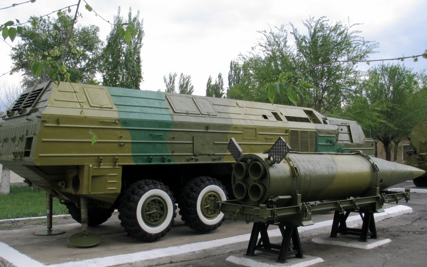 Soviet Oka missile system is a museum exhibit