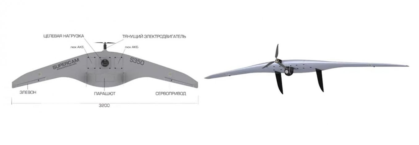 The russian SuperCam reconnaissance drone, Defense Express