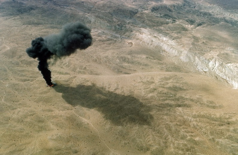 XB-70 Valkyrie: How a Promo Photoshoot Doomed a Supersonic Nuclear Bomber That Was Meant to Flatten Moscow, XB-70A Valkyrie's crash site in the Mojave Desert