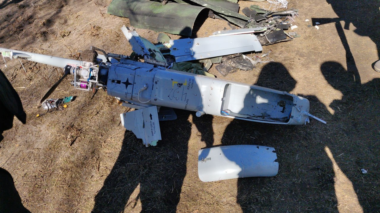 A Granat-4 drone, shot down in Rivne Region of Ukraine in March 2022, board number 432