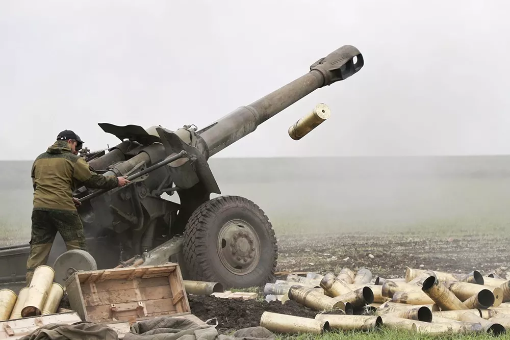 russian D-20 howitzer