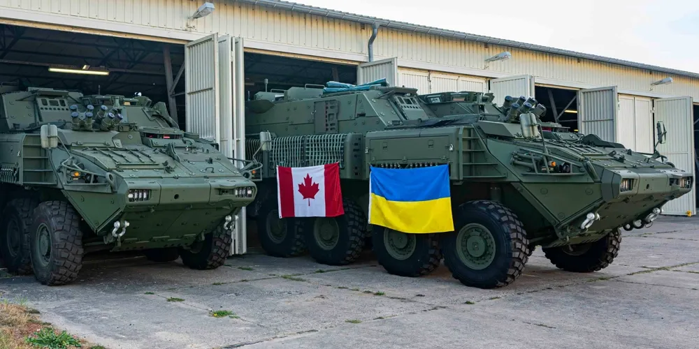 Canadian LAV 6.0 ACSV Armored Vehicles Sent to Ukraine, Defense Express