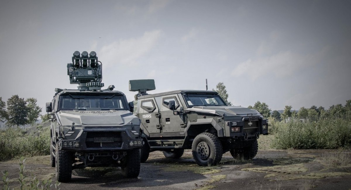 RBS 70 NG and Giraffe 1X radar on JLTV chassis