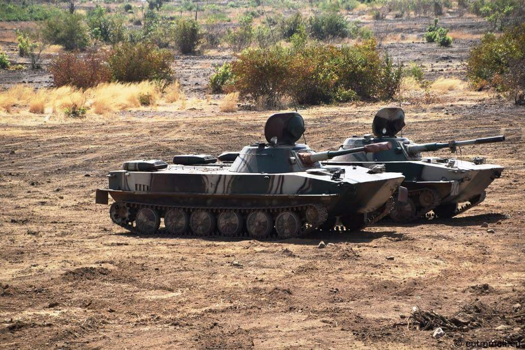 Seven T-72B3 Tanks, Five BMP-3s, and Other russian Armored Vehicles Spotted in Mali, Defense Express