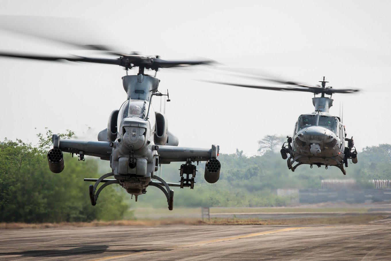 AH-1Z Viper and UH-1Y Venom helicopters, Defense Express