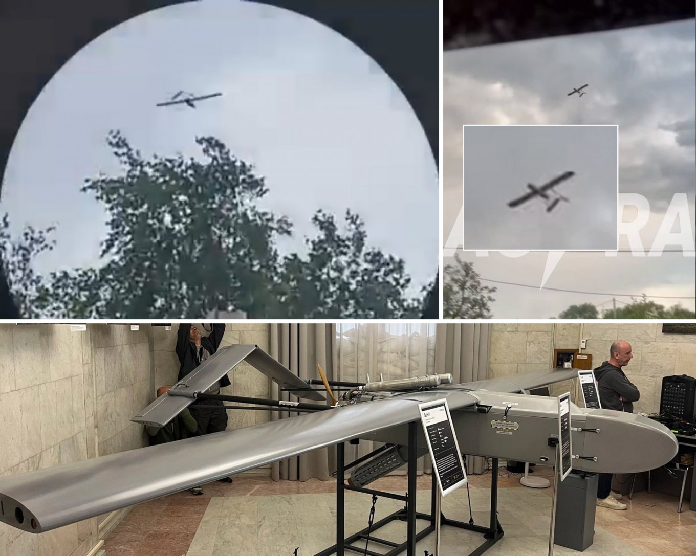 FP-1 one-way attack UAV in use and during presentation / Defense Express / FP-1 Deepstrike Drones Scale Up in Number and Break Through Moscow Defenses, Ukraine's Attack on Krasnozavodsk Shows