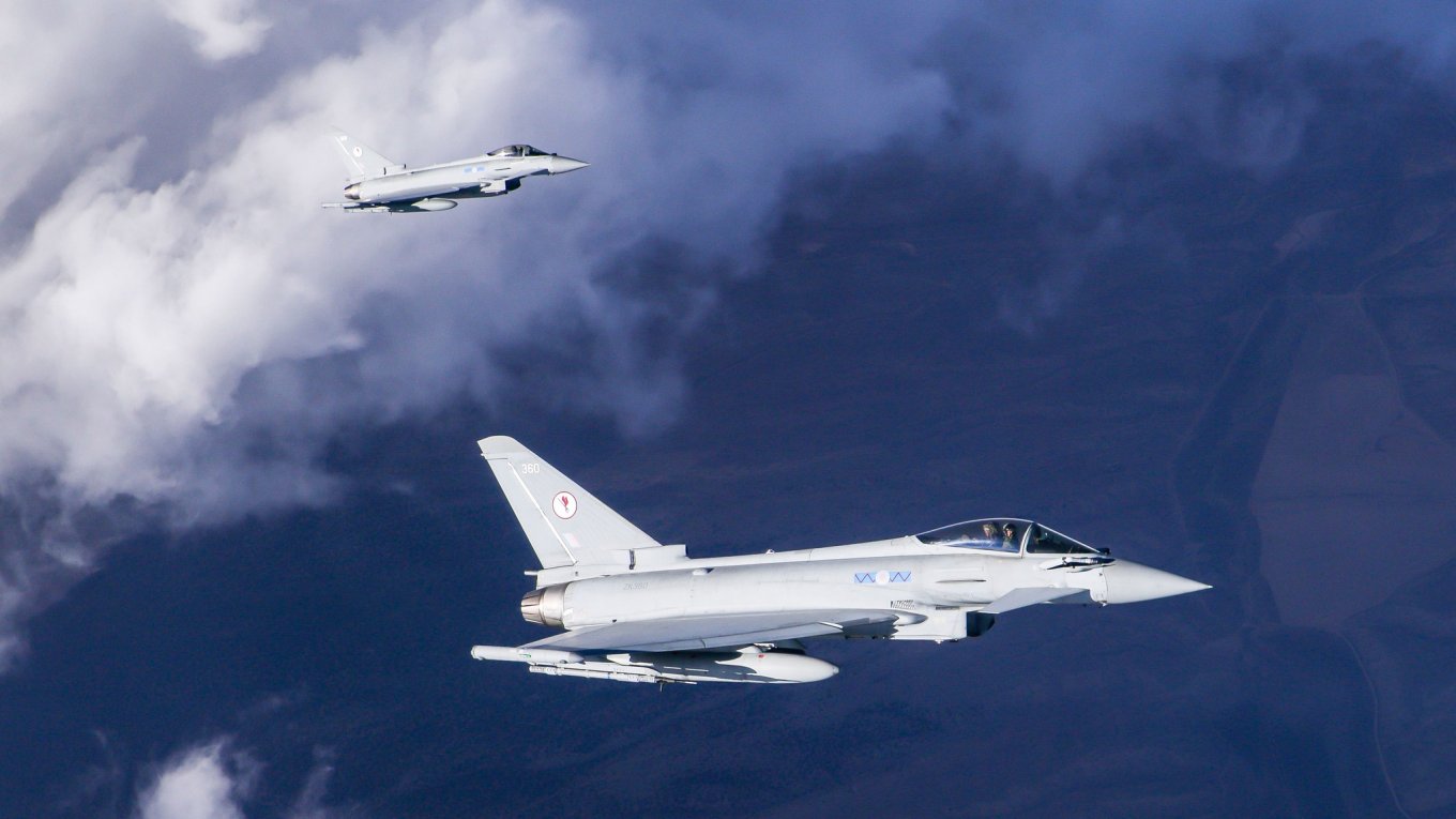 London Sets Historic Arms Sales Record With Two Export Deals, Trading £20bn In 2025, Eurofighter Typhoon multirole fighters