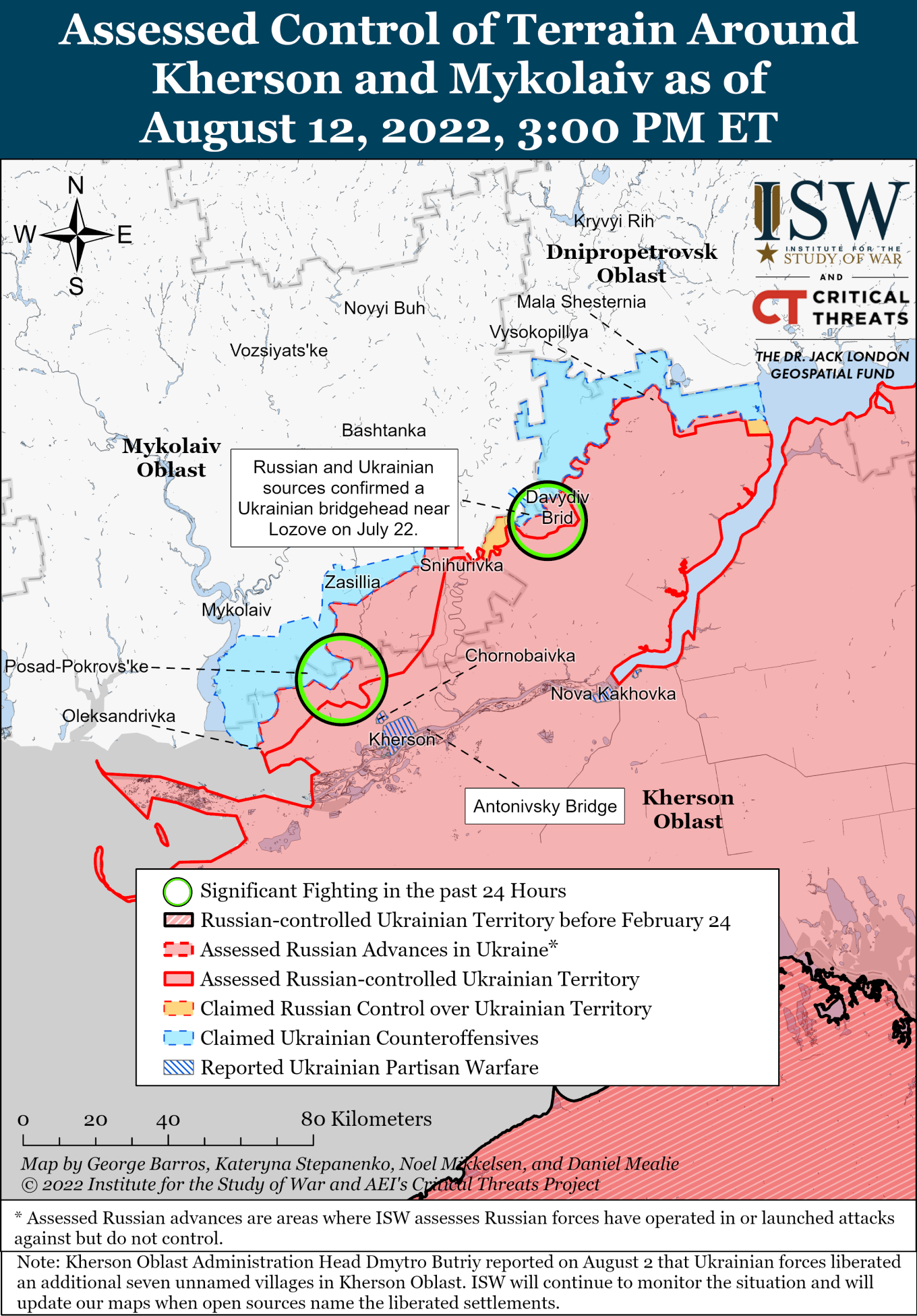 Russian Troops Became Vulnerable Losing Access to the Dnipro’s West Bank Pocket Through Bridges in Kherson region, Defense Express