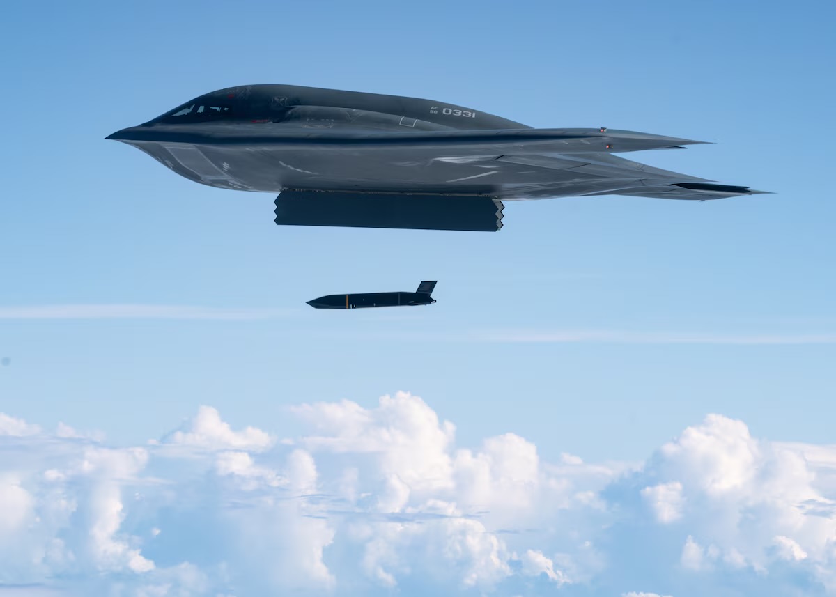 Open sources inform that AGM-158C (LRASM) anti-ship missile range may be 370 km  / Photo credit: U.S. Air Force
