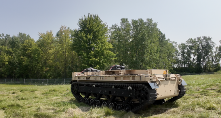 Tracked Robot 10-ton (TRX) unmanned chassis