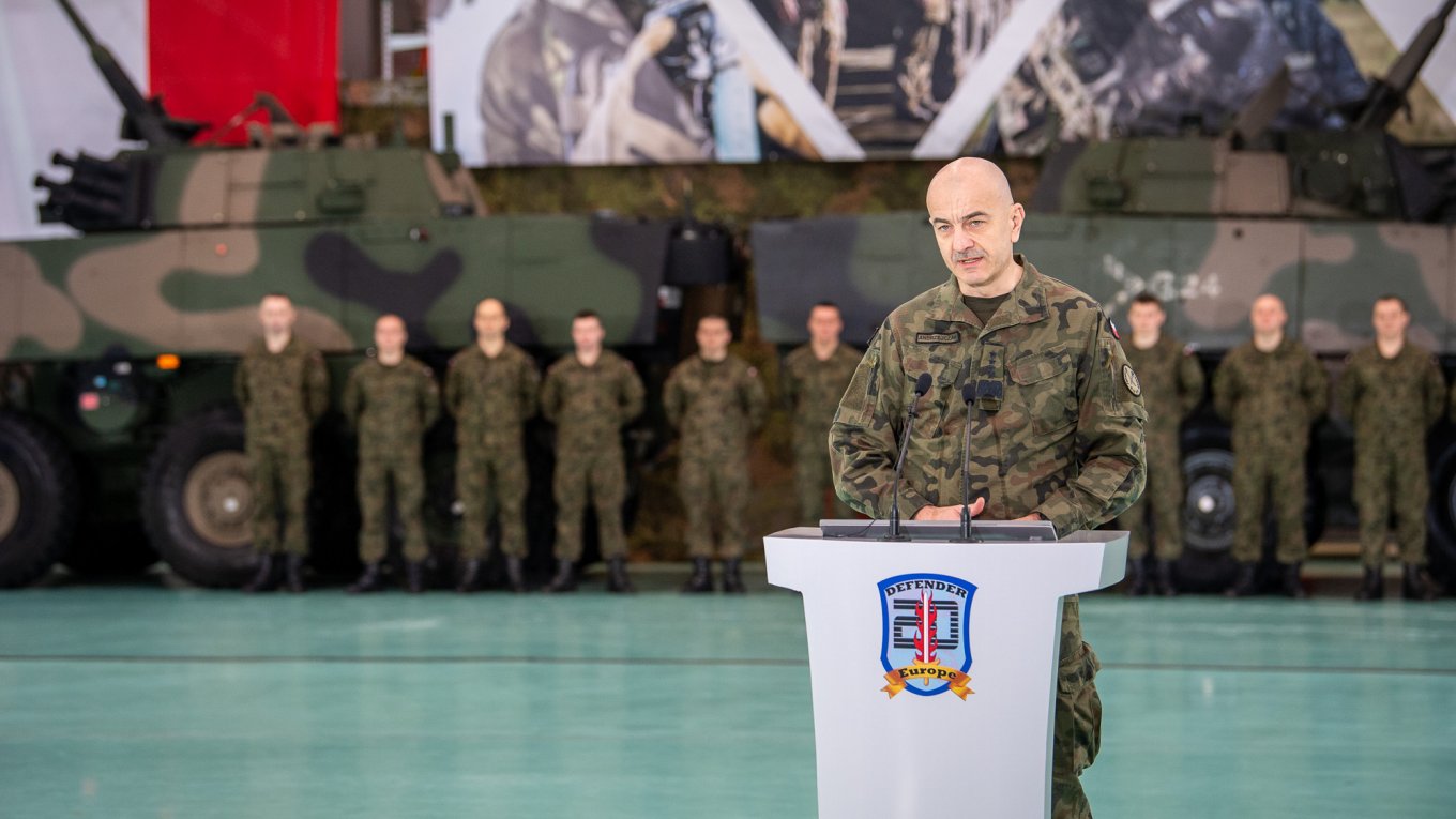 Rajmund Andrzejczak, the Chief of Staff of the Armed Forces of the Republic of Poland