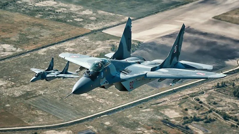 Polish MiG-29 fighters