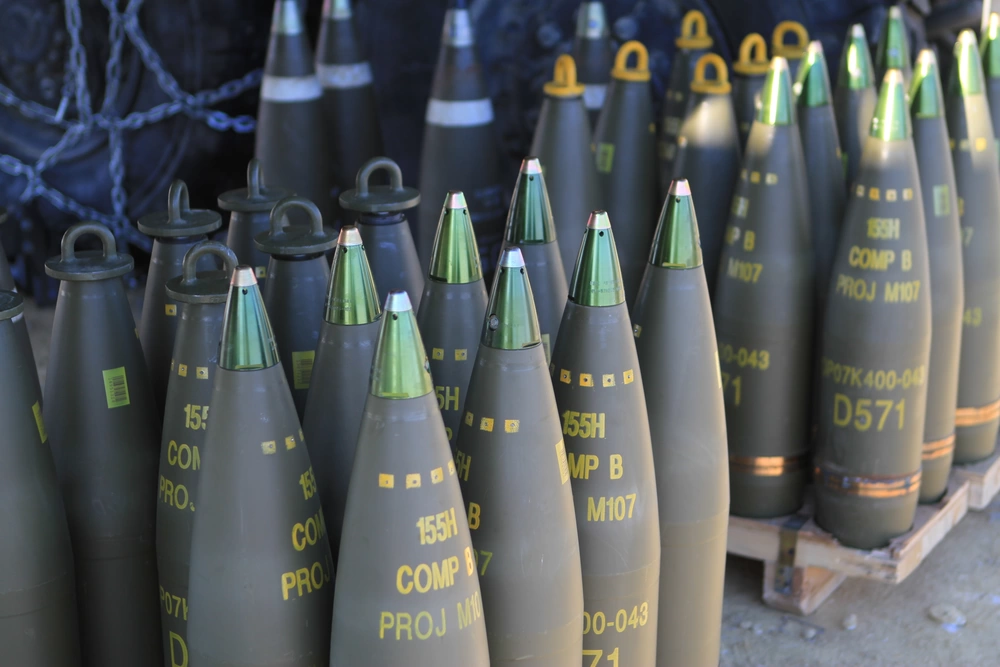 The United  States has already sent over a billion 155mm artillery rounds to Ukraine / 