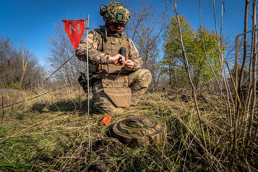 mine-planting, National Guard of Ukraine