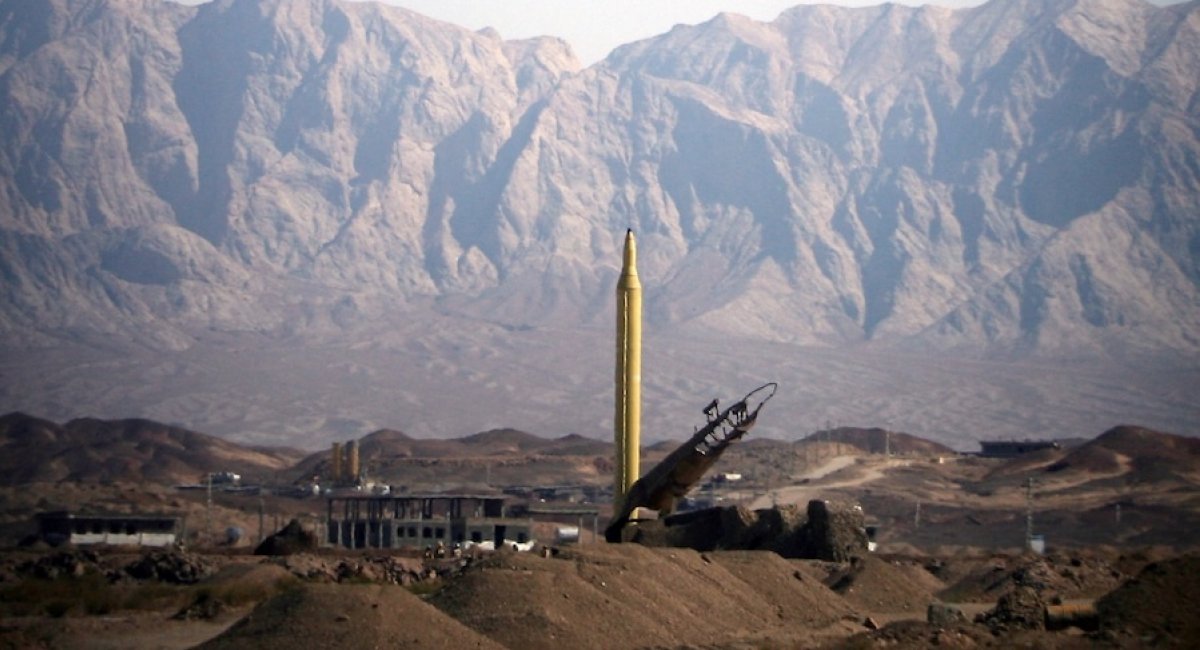 Iranian Ghadr ballistic missile