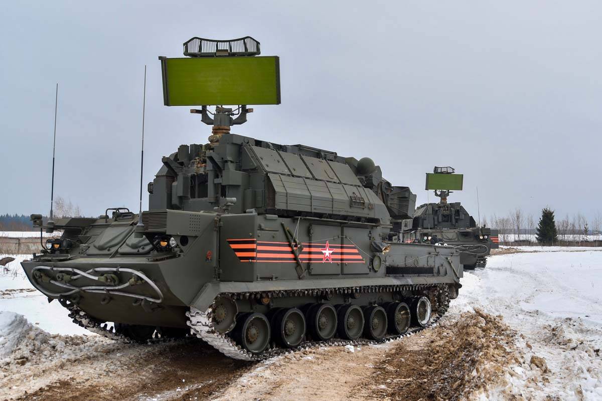Tor-M1 anti-aircraft system