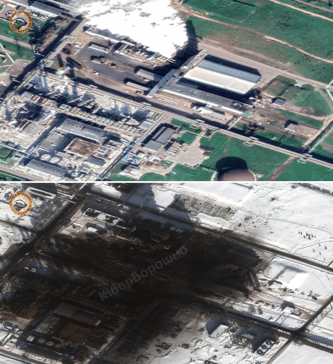 Ukraine's Powerful Strike Leaves russian Dorogobuzh Chemical Plant Producing Explosives Heavily Damaged, Defense Express