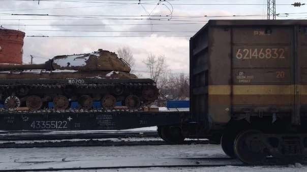 The IS-3 heavy tank somewhere in russia Defense Express Defense Express’ Weekly Review: the IS-3 Tank was Spotted, russia Intercepted Non-Existent Ukrainian GLSDB, UralVagonZavod Makes 20 Tanks per Month but russia Has a Separate Battalion for the T-34-85 Tanks