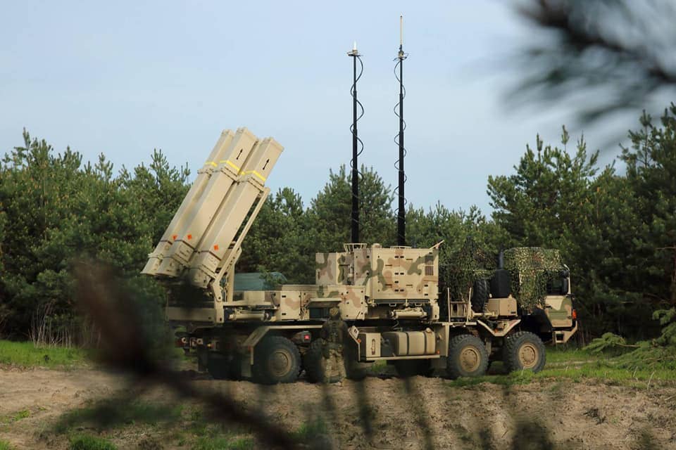 IRIS-T SLM air defense system,