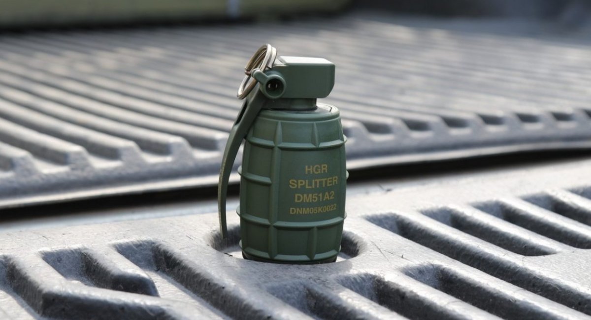 DM51 hand grenade in Ukraine