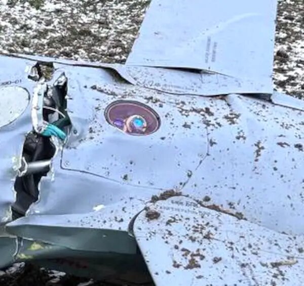 The Otblesk-U guidance system sensor on the downed russian Kh-101 missile, January 2023, Defense Express