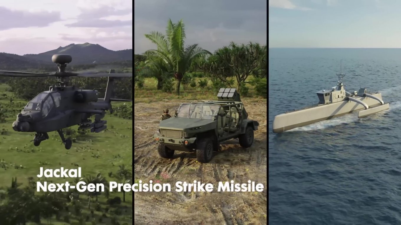 Jackal can be launched from ground, air, and naval platforms