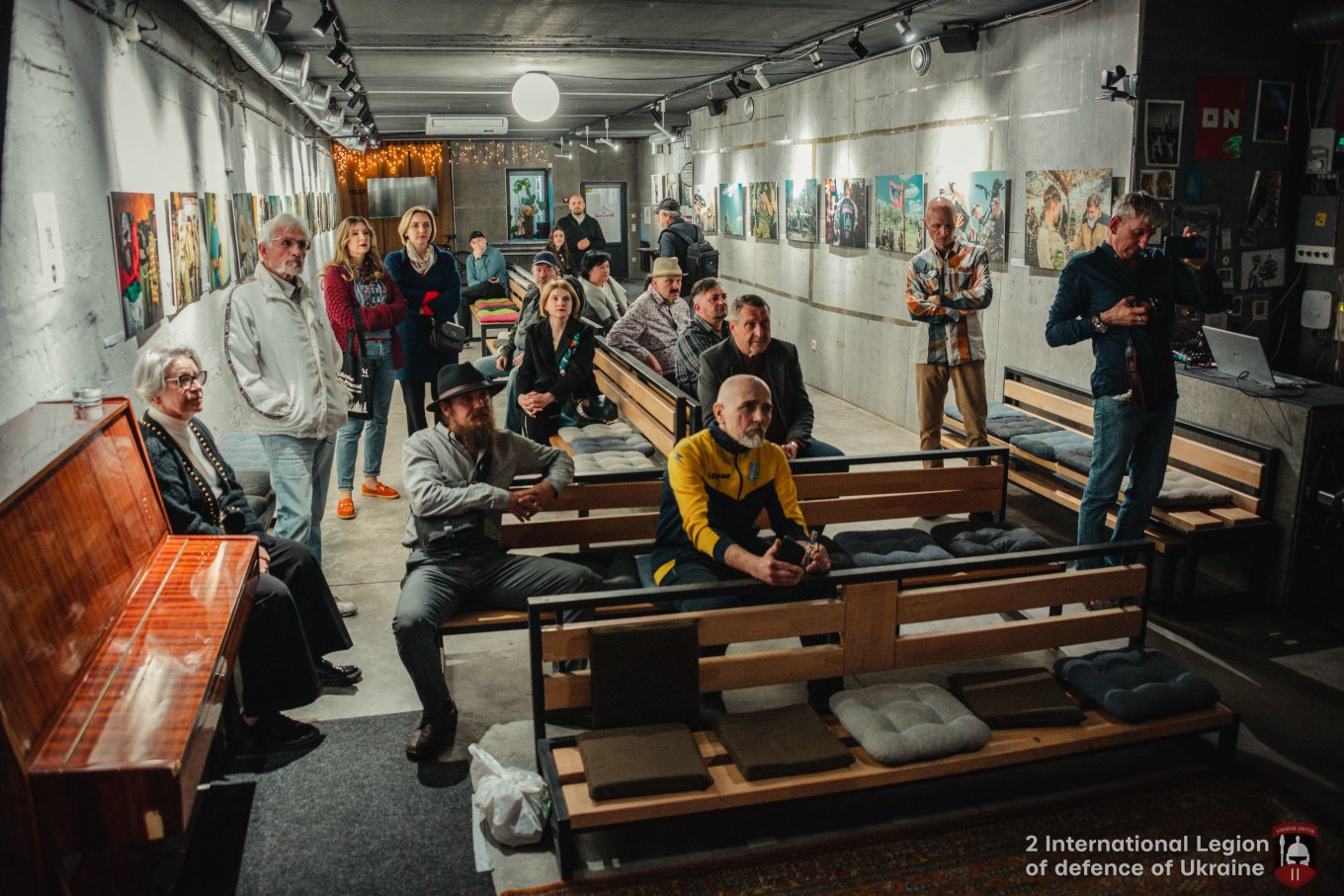 The third photo exhibition of the project 2nd International Legion: The Aesthetics of Combat Brotherhood opened its doors at the Vagabundo art space in Ivano-Frankivsk