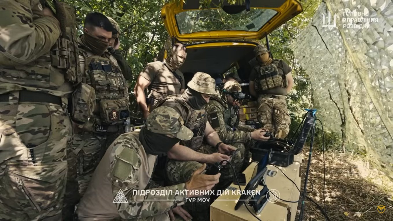 Drone operators of the Kraken active operations unit conduct battlefield reconnaissance, adjust artillery fire, and independently destroy enemy targets on the ground as well as in the air