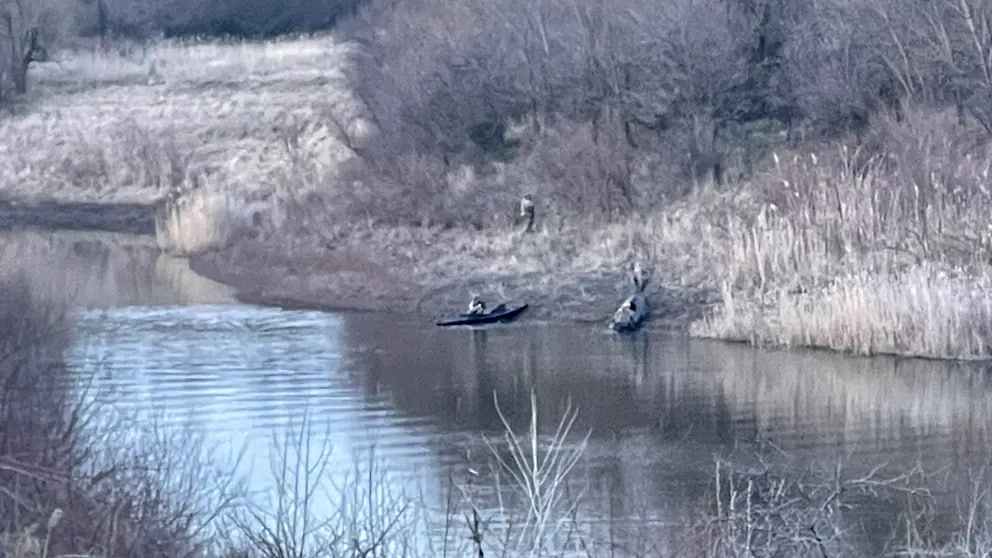 The Armed Forces of Ukraine mastering river crossing on kayaks Silent Kayak Operations: Ukrainian Special Forces Master River Crossing