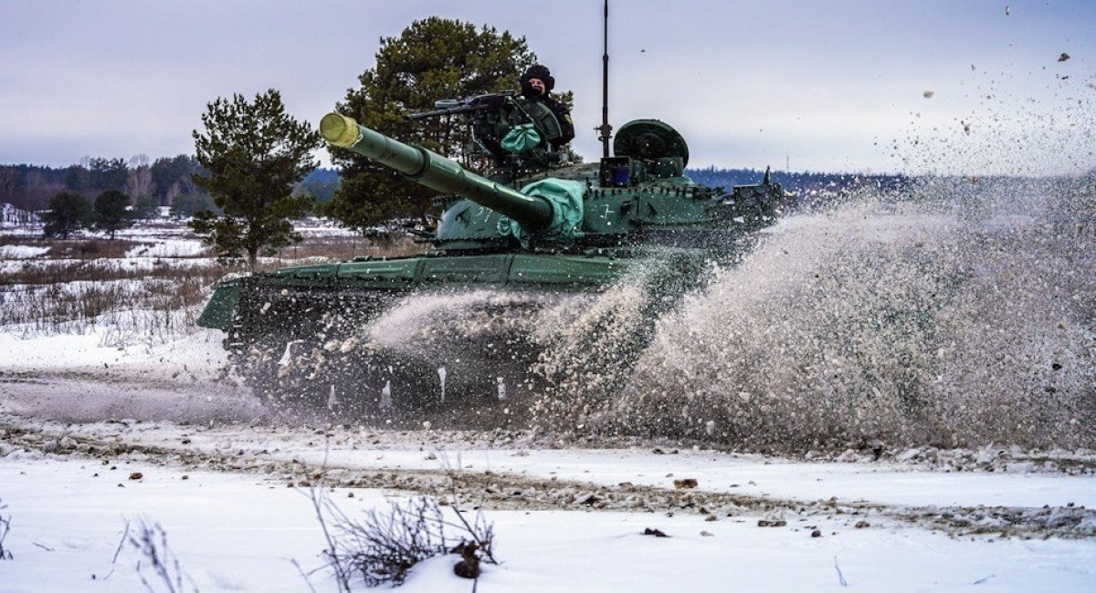Modernized T-64BV tank of 2022 model during the tests / Photo credit: Ukroboronprom