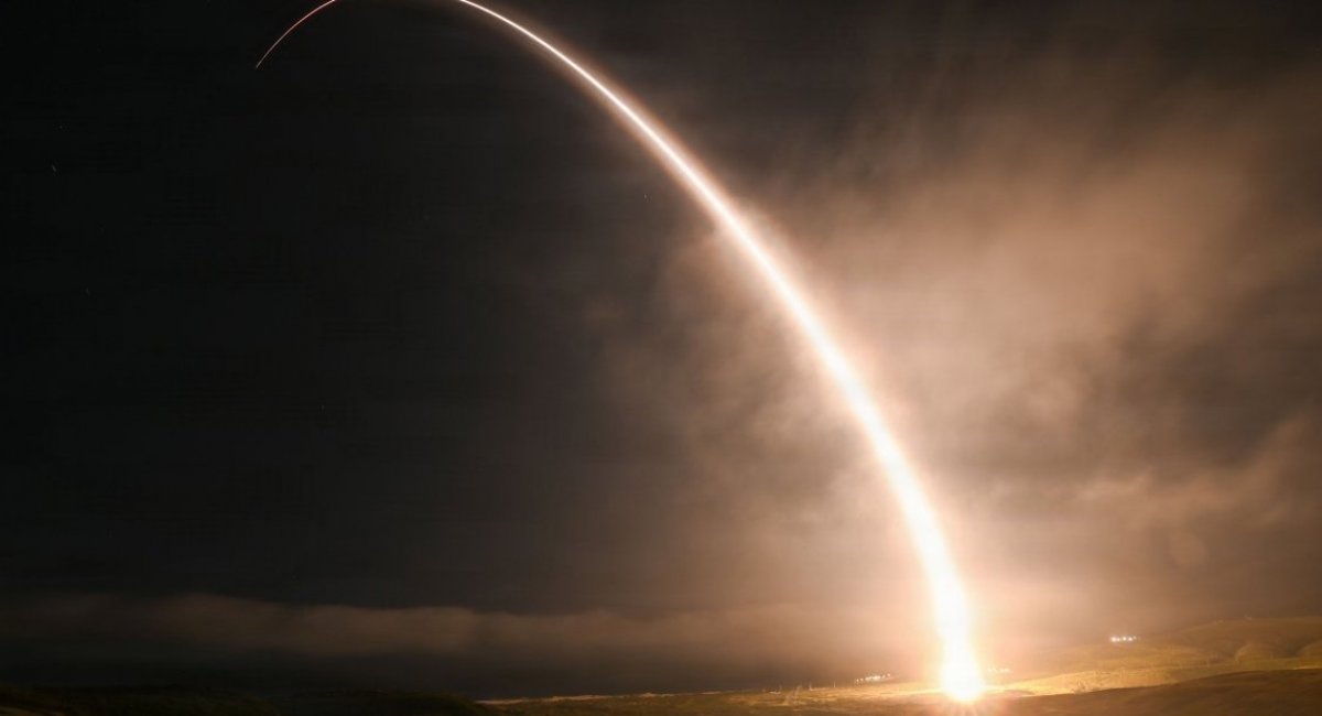 Illustrative photo of ballistic missile launch / Photo credit: U.S. Department of War