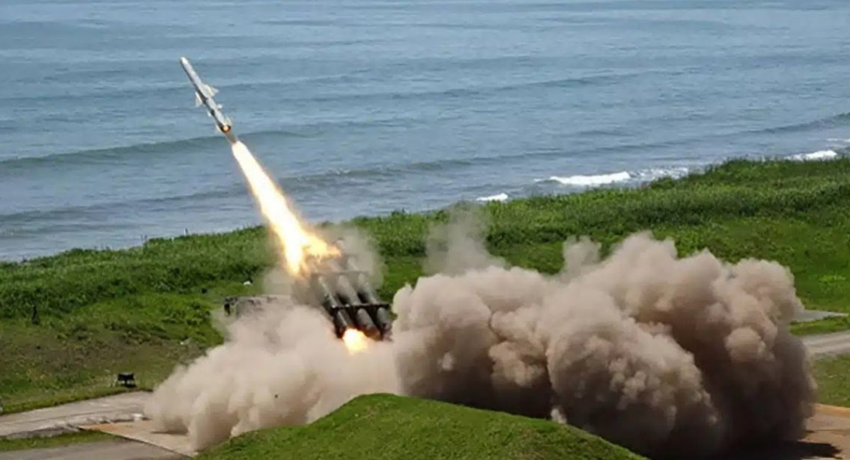 Launch from Japanese Type 88 coastal system on Hokkaido island, June 24, 2025 / Photo credit: JGSDF