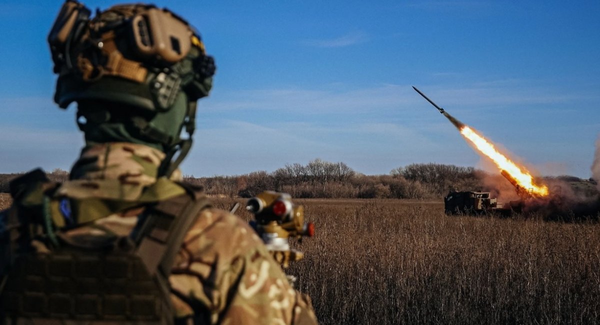 Photo for illustration / Bureviy MLRS in eastern part of Ukraine, November 29, 2022, Getty Images / Бабель