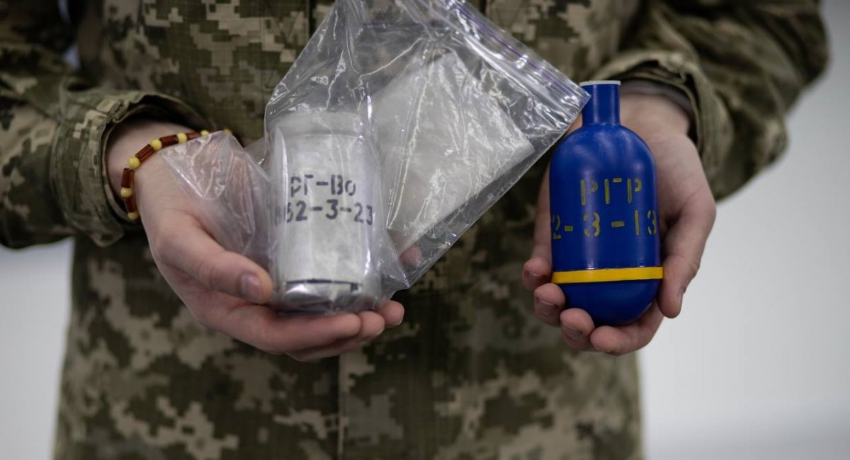 The RG-VO grenade / Photo credit: Military Media Center