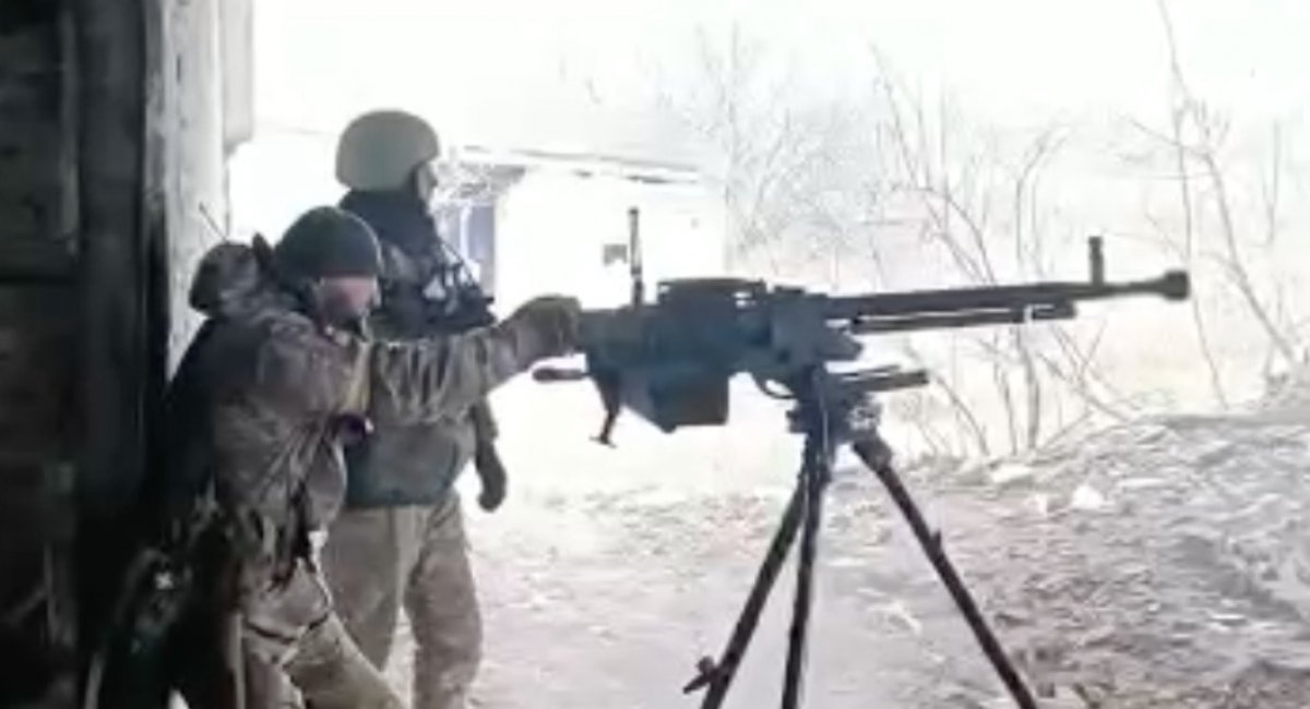 Ukrainian border guard servecemen on defense in Bakmut / Photo credit: State Border Guard Service of Ukraine