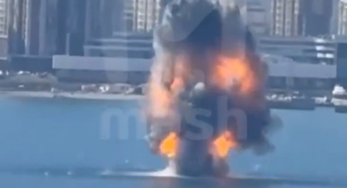Novorossiysk, russia / screenshot from video 