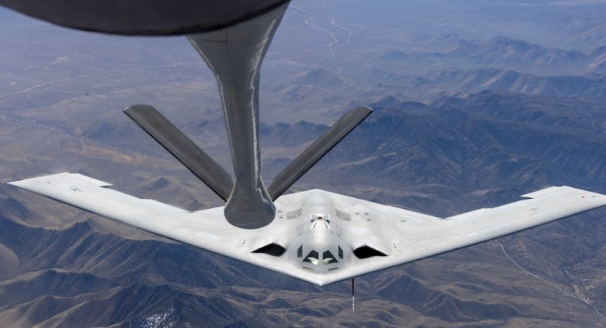B-21 Raider refueling testing / Photo credit: Northrop Grumman
