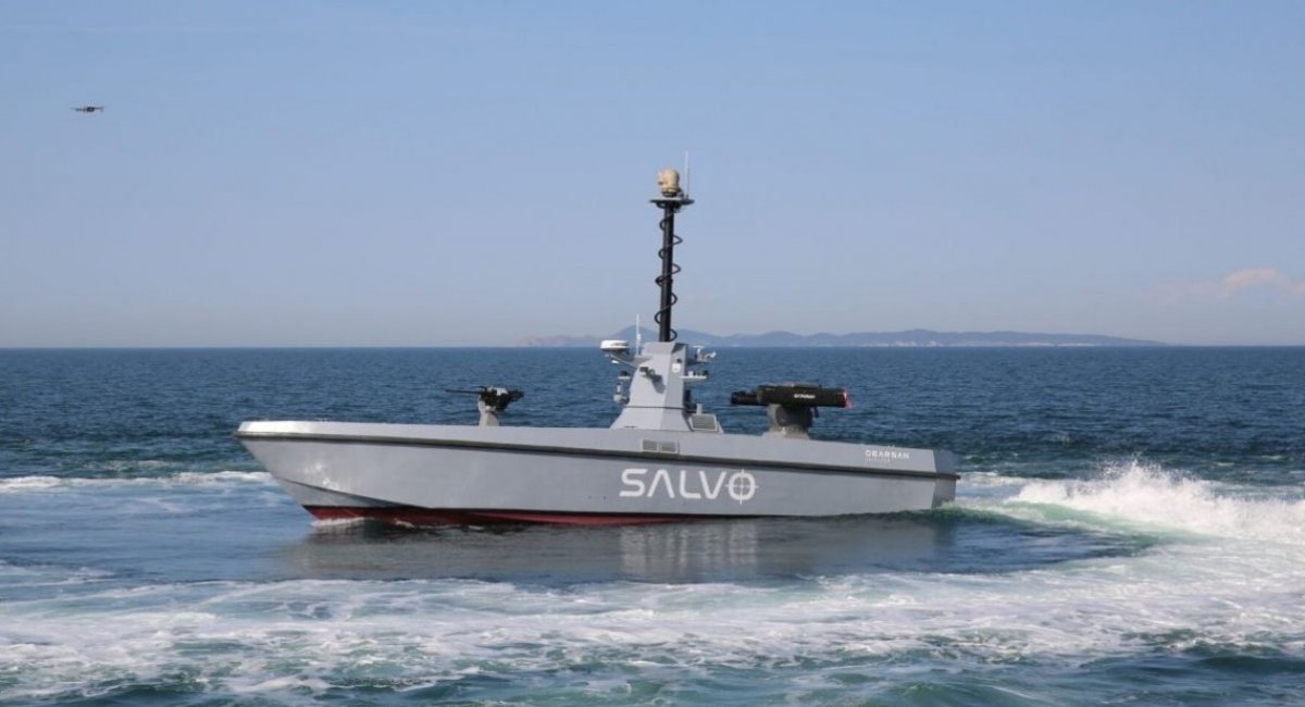 Salvo USV during sea trials in Türkiey / Open-source photo
