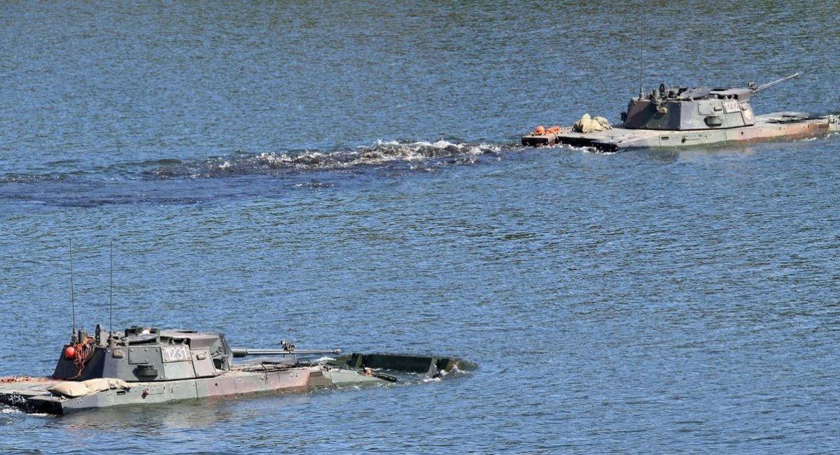 Some of the Rosomak variants are amphibious / Illustrative photo credit: U.S. Army